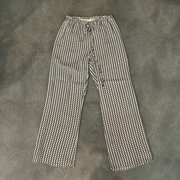 DISSH Marlow Beige Geo Drawstring pants sz 4 - Picture 3 of 4